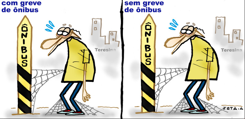 Charge do Jota A publicada em 08/05/2025 no Jornal O Dia