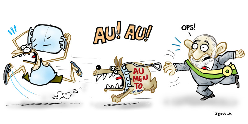 Charge do Jota A publicada em 09/07/2024 no Jornal O Dia
