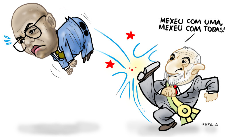 Charge do Jota A publicada em 09/09/2024 no Jornal O Dia