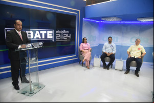 Debate com os candidatos à prefeitura de Timon