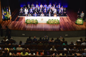 Posse de Silvio Mendes como prefeito de Teresina