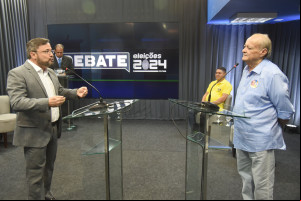 Debate O Dia TV: embate entre os candidatos